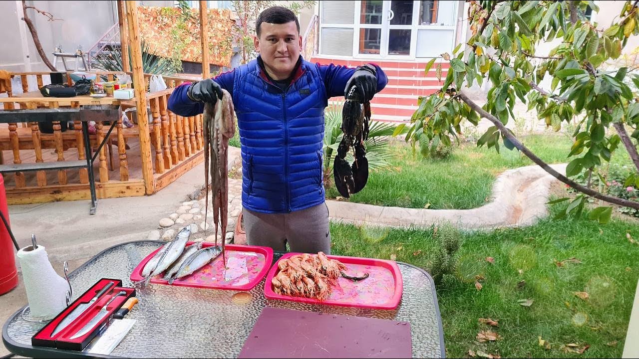 БЛЮДА ИЗ МОРЕПРОДУКТОВ!   |   SEAFOOD DISHES!