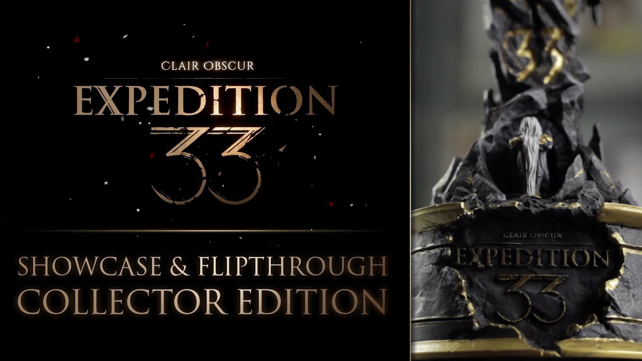 Clair Obscur: Expedition 33 Collector's edition  - Unboxing / Showcase & Artbook Flipthrough
