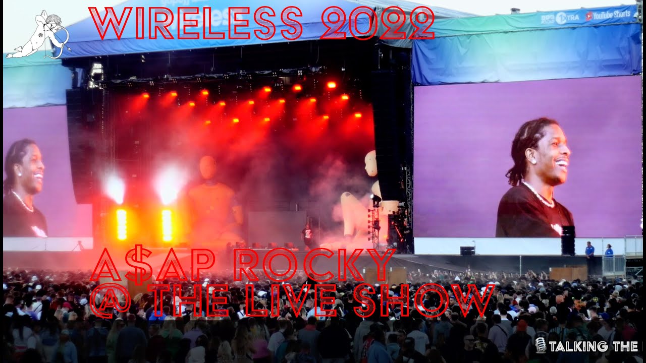 A$ap Rocky @ The Live Show #Wireless2022 #Wireless #CrystalPalace