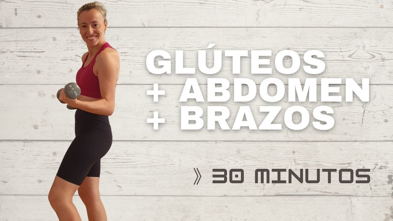RUTINA de GLÚTEOS, ABDOMEN y BRAZOS | FULL BODY para REDUCIR GRASA y TONIFICAR