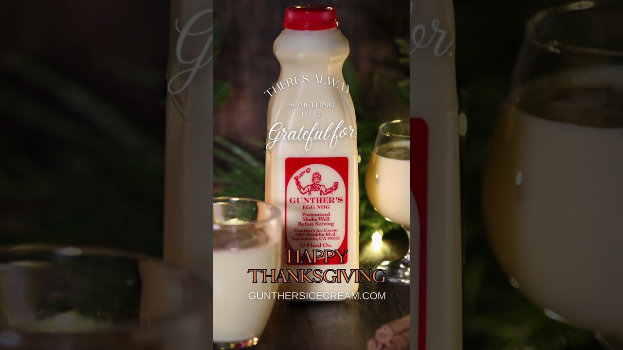 Happy Thanksgiving from Gunther's Ice Cream!