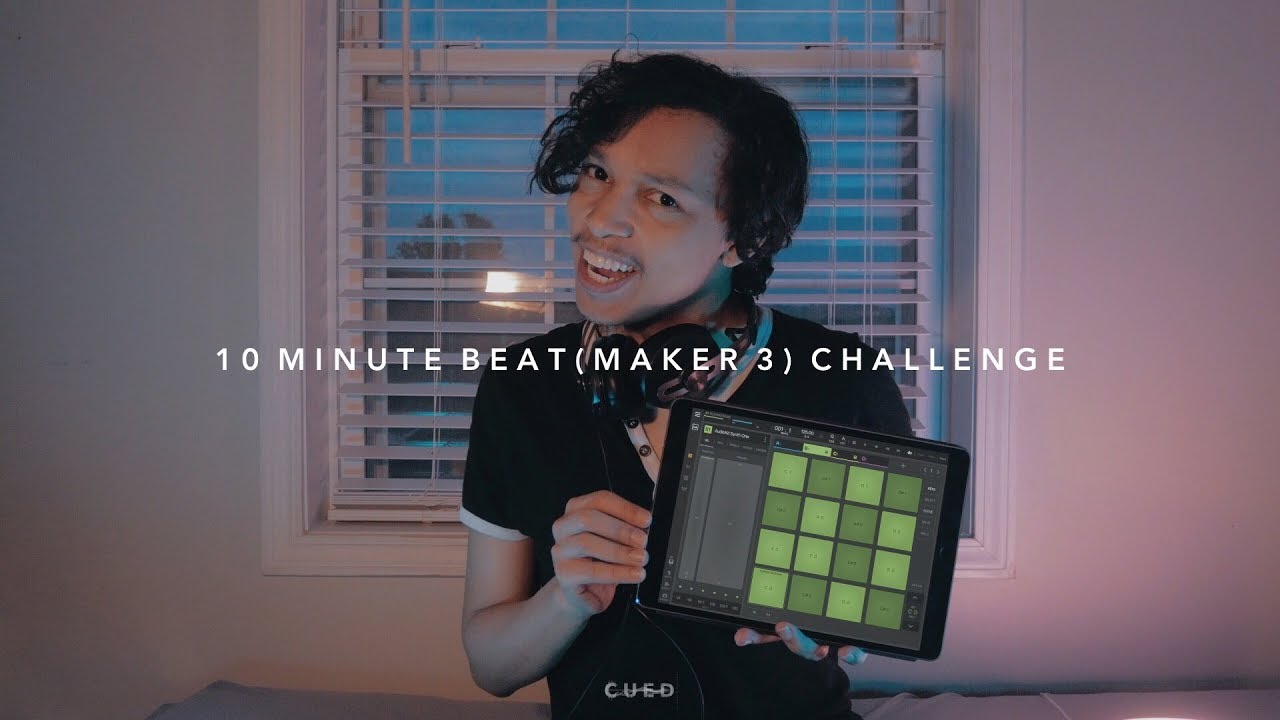 10 Minute iPad Beat Making Challenge Using BeatMaker 3