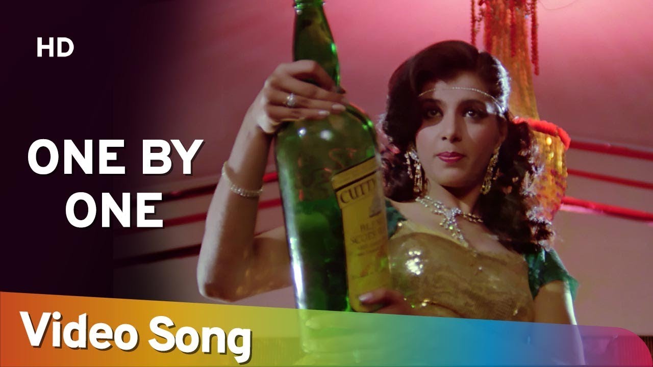 One By One | Karm Yudh (1985) | Mithun Chakraborty | Sharon Prabhakar