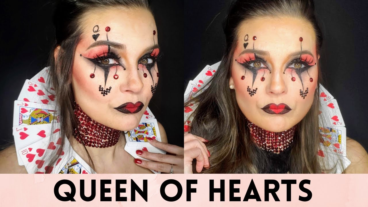 QUEEN OF HEARTS MAKEUP TUTORIAL