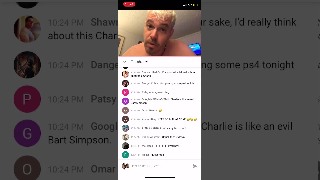 CHARLIE THREATENS TO KILL MICHAEL AND BRIDGETTE