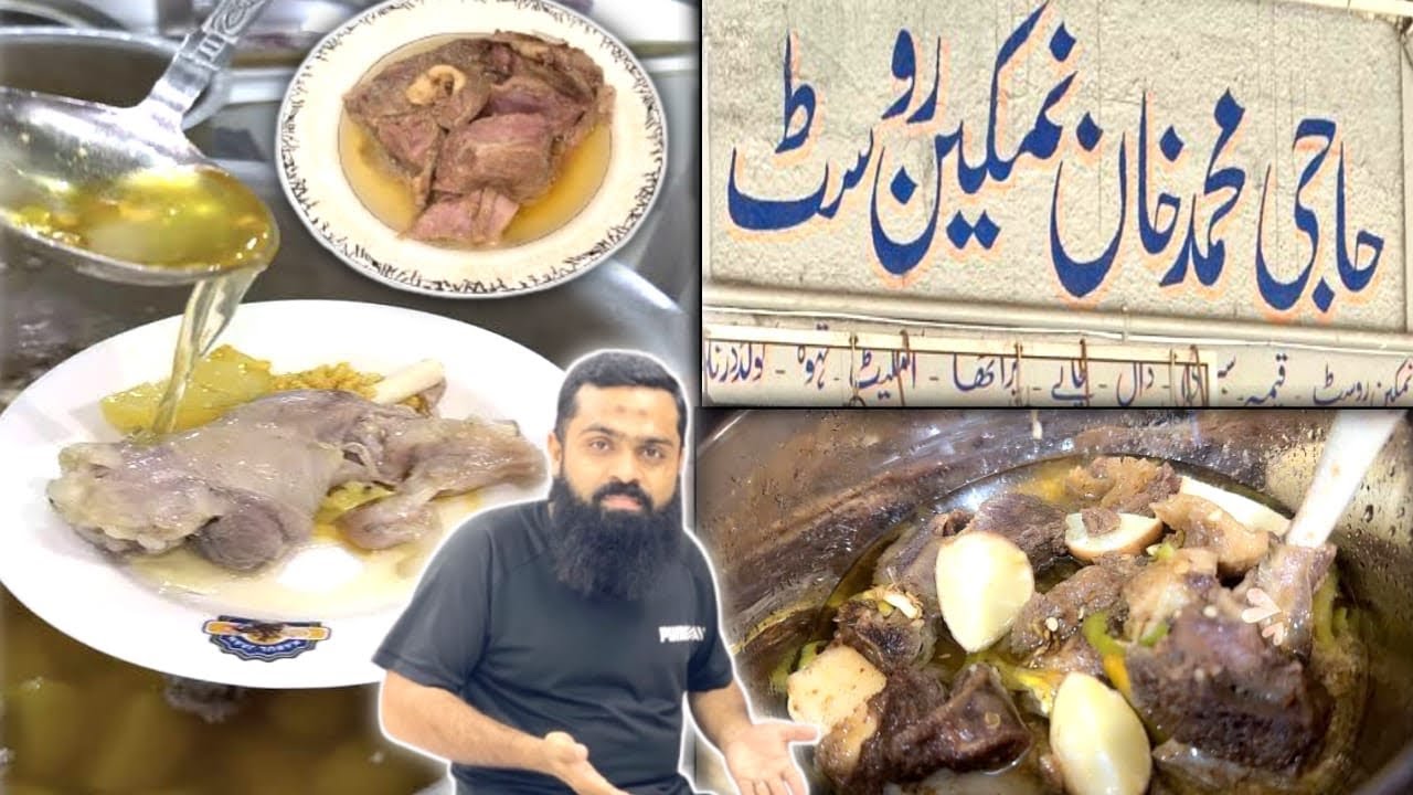 Dumbay Ka Namkeen Rosh 🐑 | Karachi ka Best Namkeen Gosht 😋👌🏻| @sohailshakil1795 