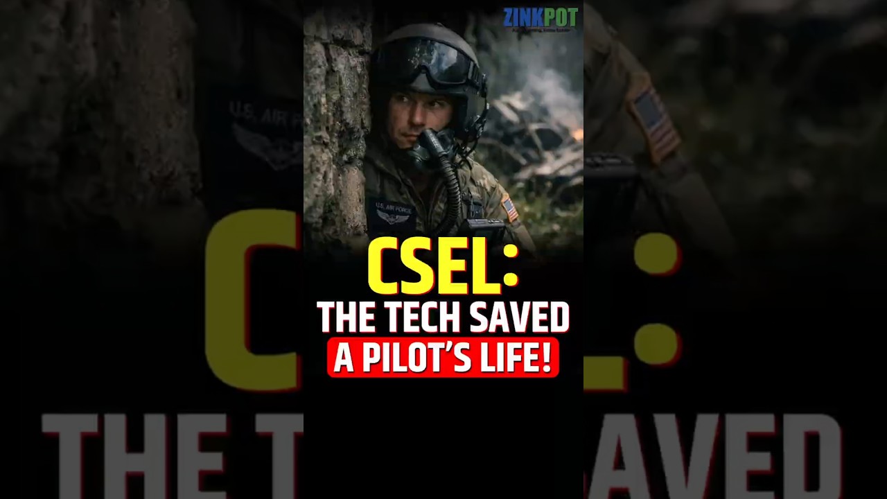 CSEL: THIS TECH SAVED A PILOT&rsquo;S LIFE! #F15E #USAirForce #Iran #IranUSConflict #WarTech