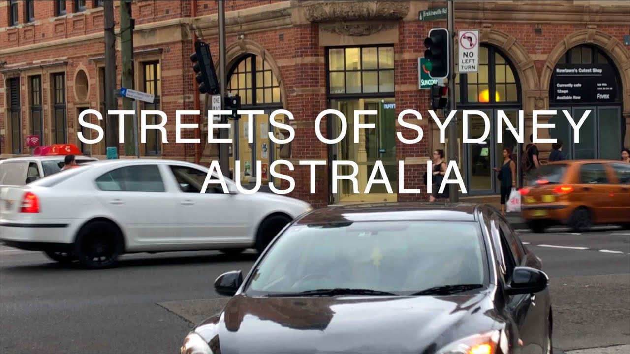 BUILDING IN GHANA/STREETS OF SYDNEY AUSTRALIA