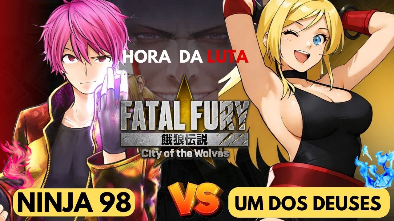 DESAFIO ---- NINJA 98 🆚UM DOS DEUSES  | FATAL FURY city of the wolves #kof2002 #kof98 #snk #capcom