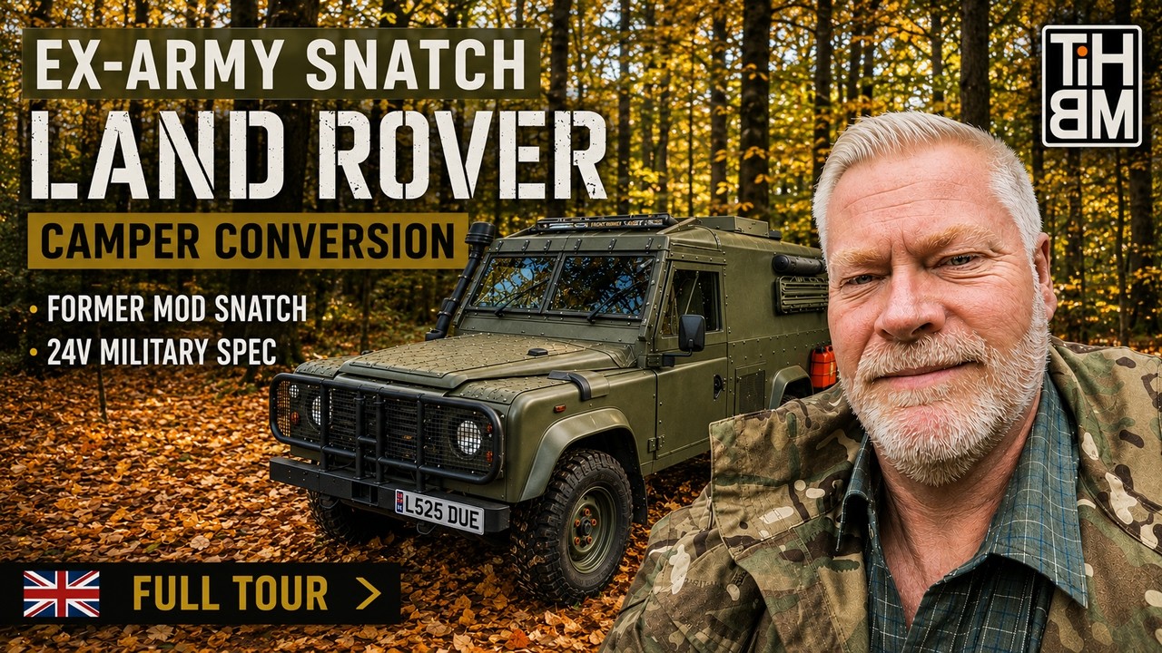 Обзор салона кемпера SNATCH Land Rover | Давайте рассмотрим его поближе!