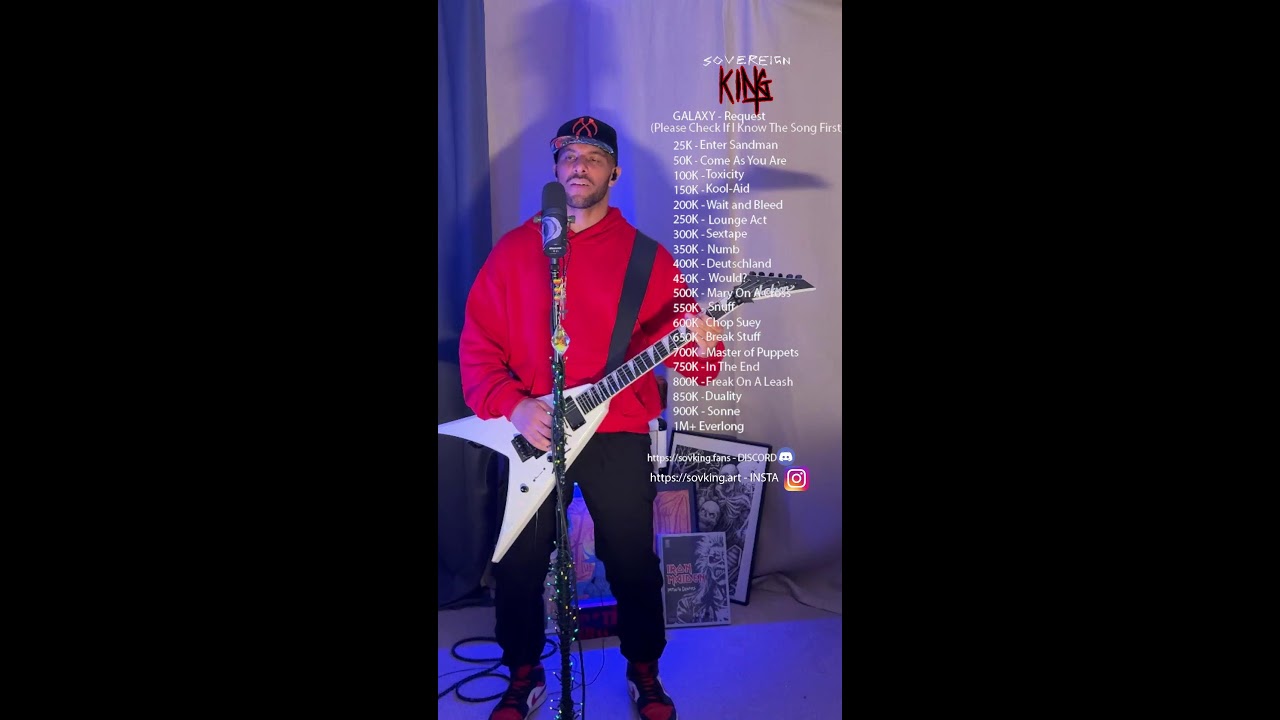 Vocal + Guitar Jam! (Metallica, Slipknot, Linkin Park, Deftones, SOAD, Rammstein, Requests etc.)