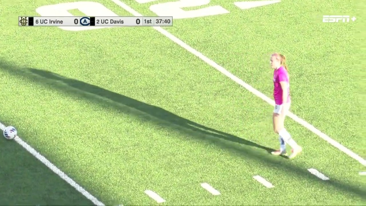 UC Davis Aggies vs UC Irvine Anteaters 2022.11.03 / NCAA Soccer Women´s