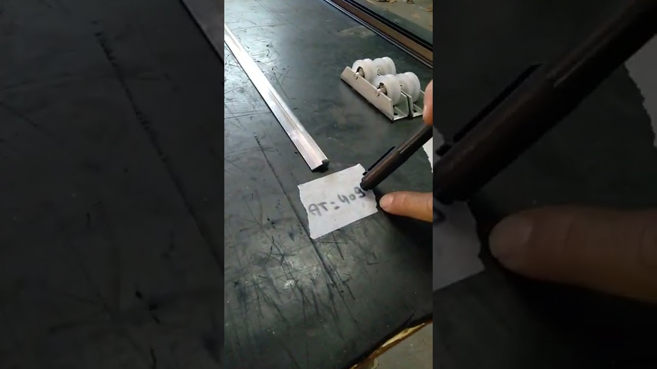 mostrando perfis da linha suprema pra porta de correr 4 folhas
