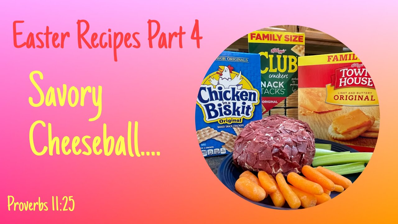 Easy Cheese Ball Recipe with Dried Beef | Cheese Ball Appetizer Recipes