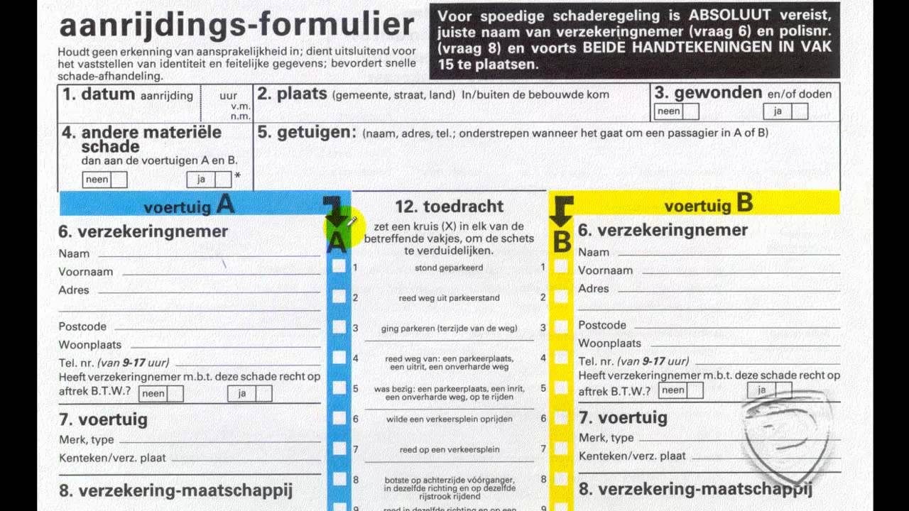 Video: Schadeformulier invullen