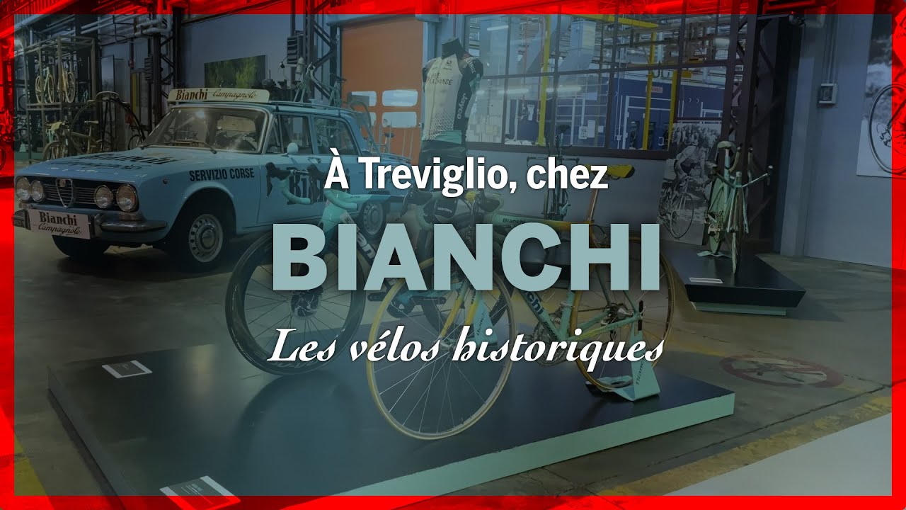 🇮🇹 Chez Bianchi, les vélos mythiques ! Pantani, Absalon, Bugno, Museeuw & Berzin