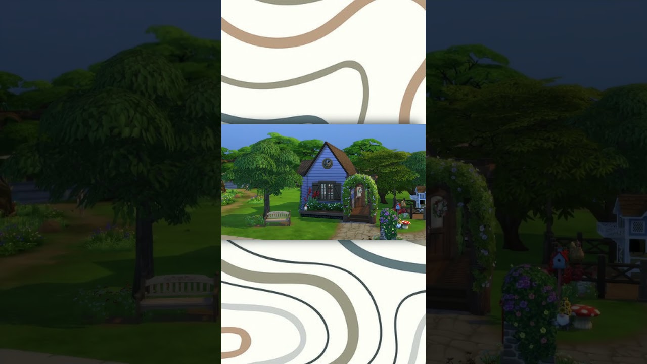Tiny Cottage! 🐥 #TinySym3k