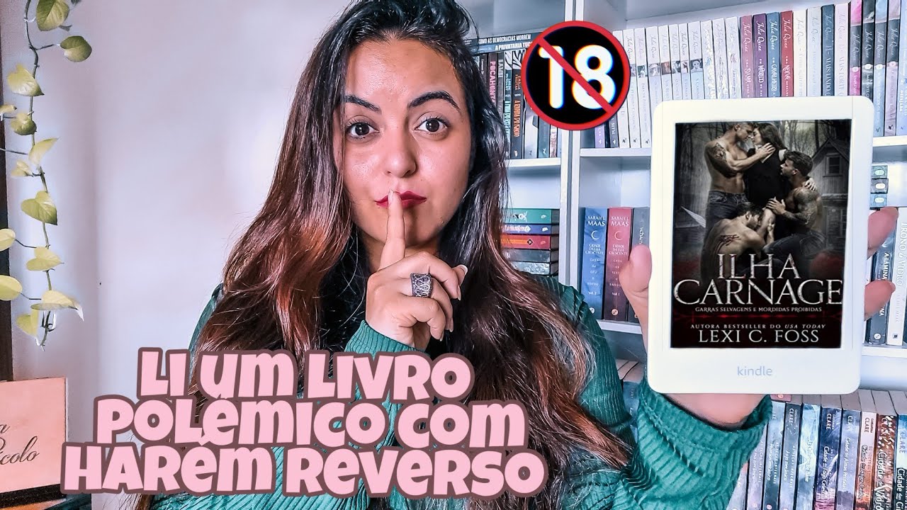 Romance com Harém Reverso? Omegaverse? Hot explícito? | Ilha Carnage tem! | Isadora Livros