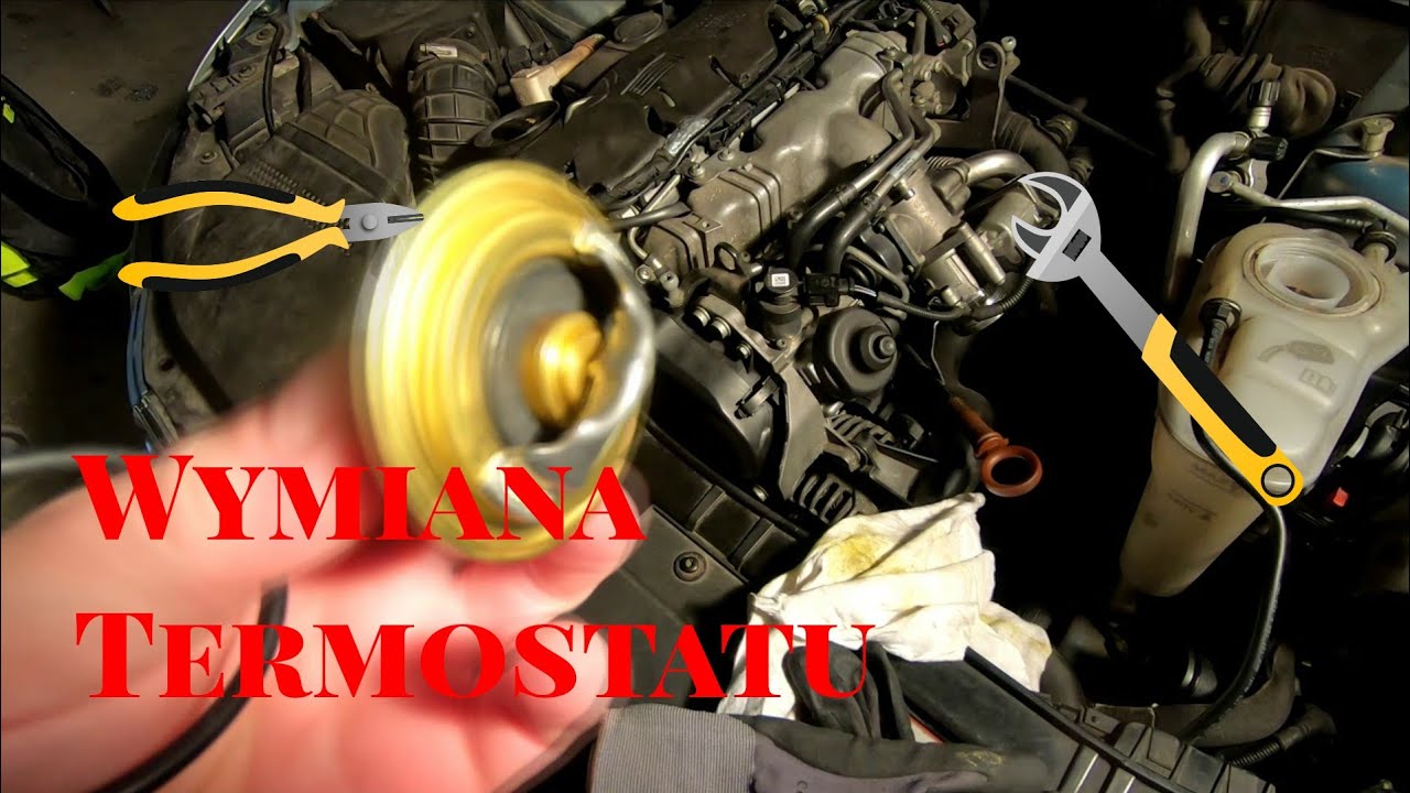 Audi A4/A5/Q5 B8 CAGA - Wymiana termostatu/Replacing the thermostat DIY