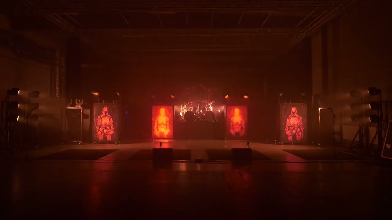 Meshuggah - Light The Shortening Fuse 4K (Lighting production rehearsal)