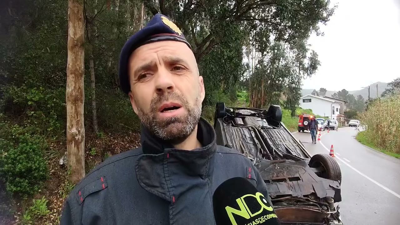 PAULO SERRA DOS BOMBEIROS SAPADORES DE COIMBRA SOBRE CAPOTAMENTO EM SÃO PAULO DE FRADES