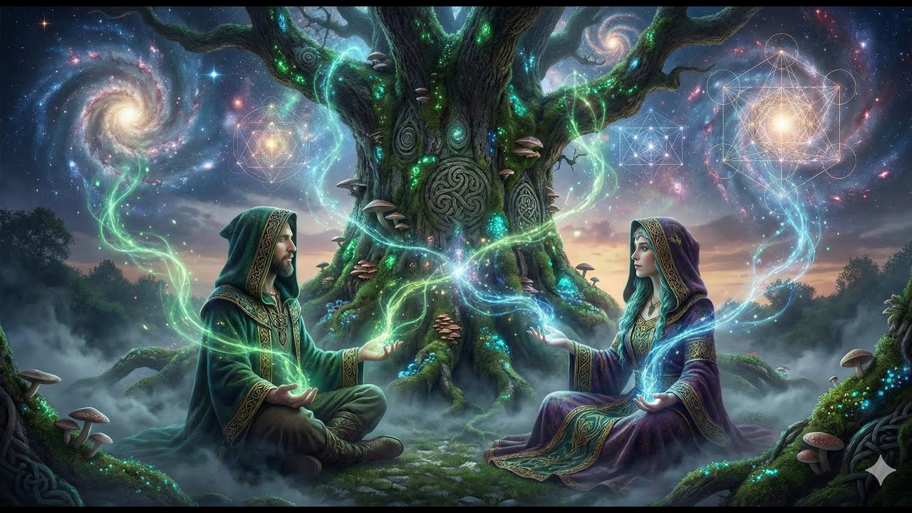 963 Hz Whispers of the Ancient Oak 🌿 Celtic Druid Ambience | Connect to the Universe