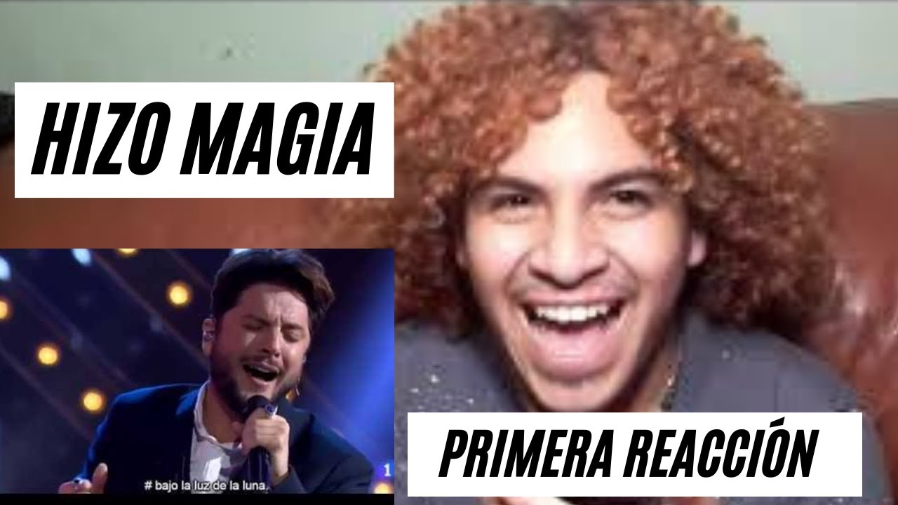REACCIONO Manuel Carrasco  - Me Dijeron de Pequeño