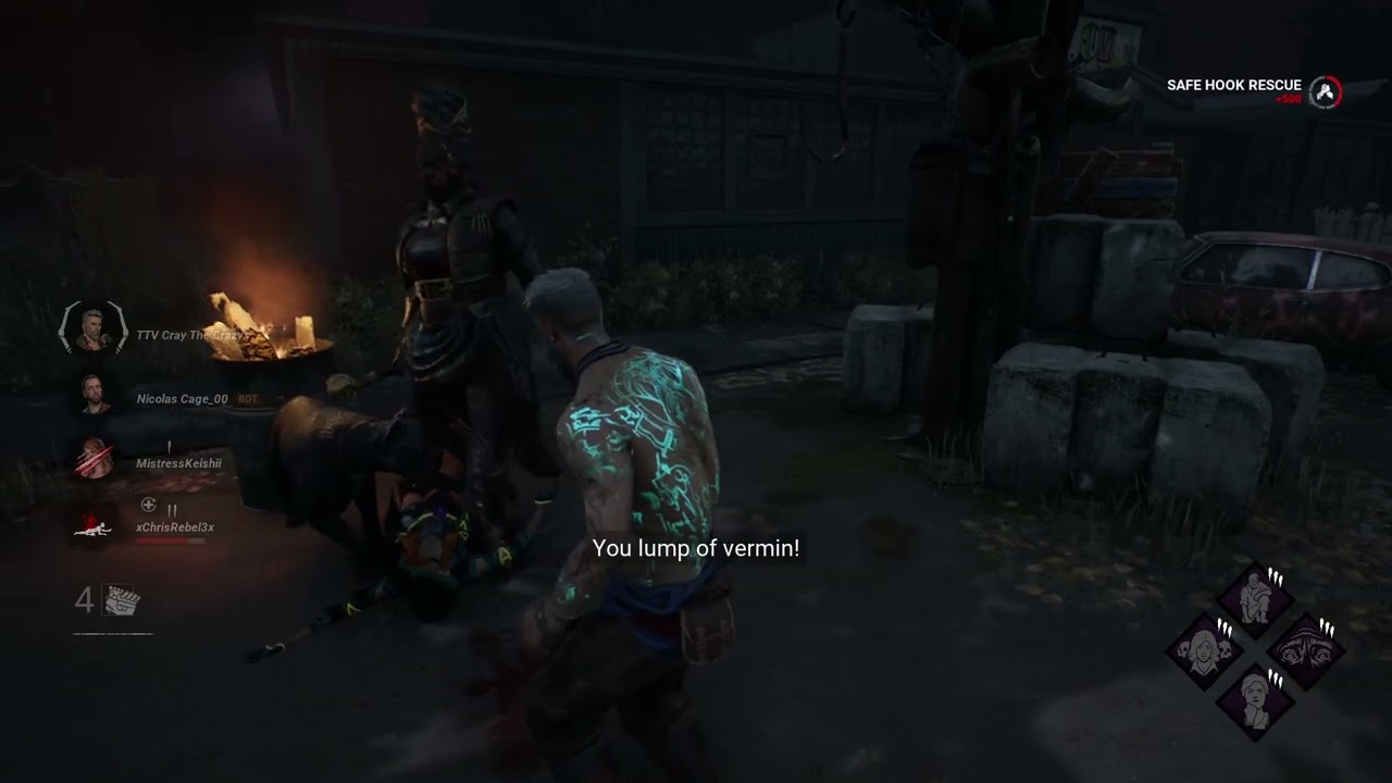 DEAD BY DAYLIGHT HOUNDMASTER 3RD PERSON MORI