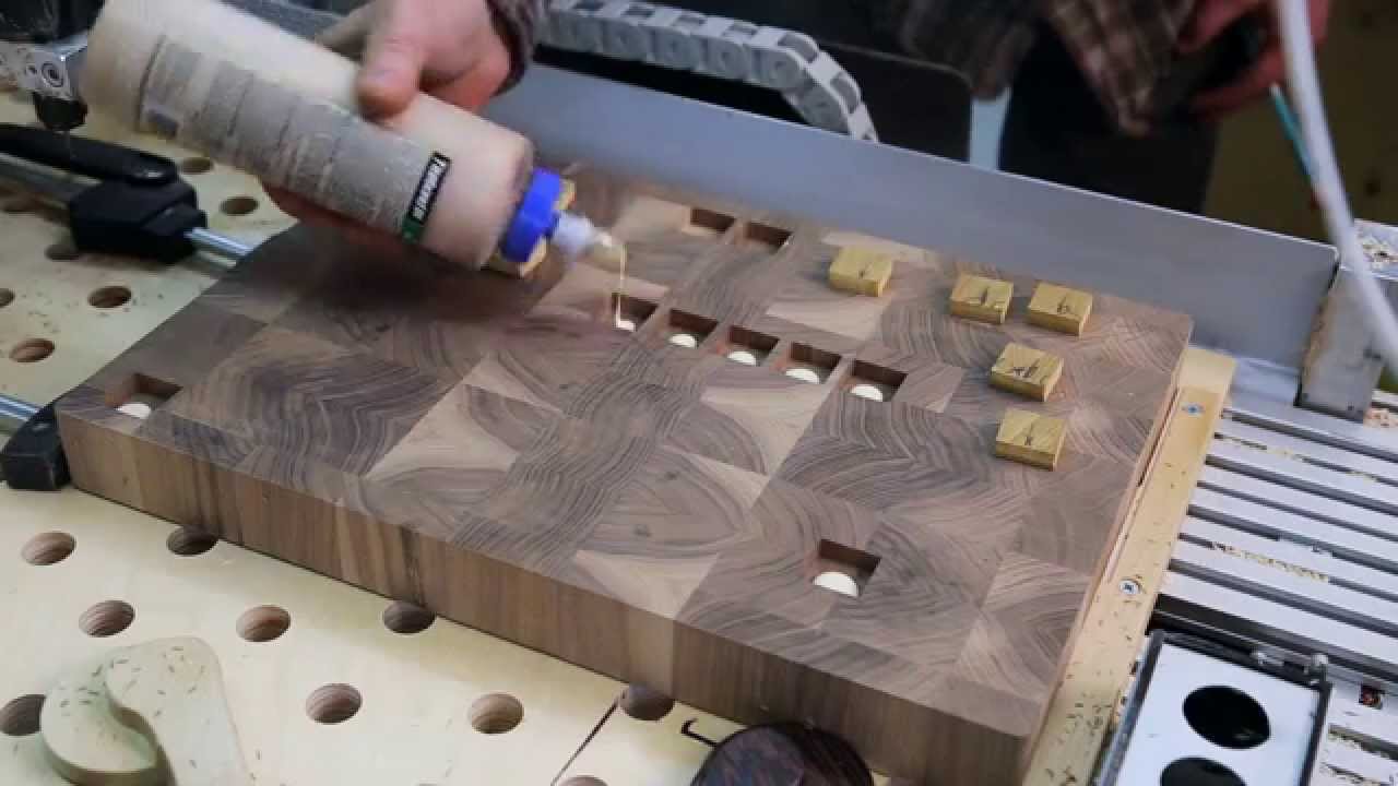 Another four Arabic end grain cutting boards