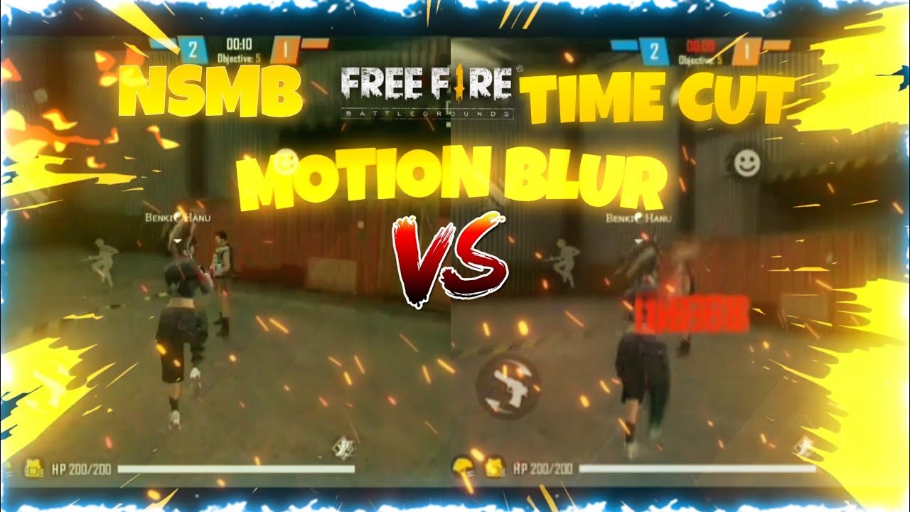 NSMB vs TIME CUT |Which Give Better Motion Blur? On Android 🤨 |ANDROID| [Free Fire]