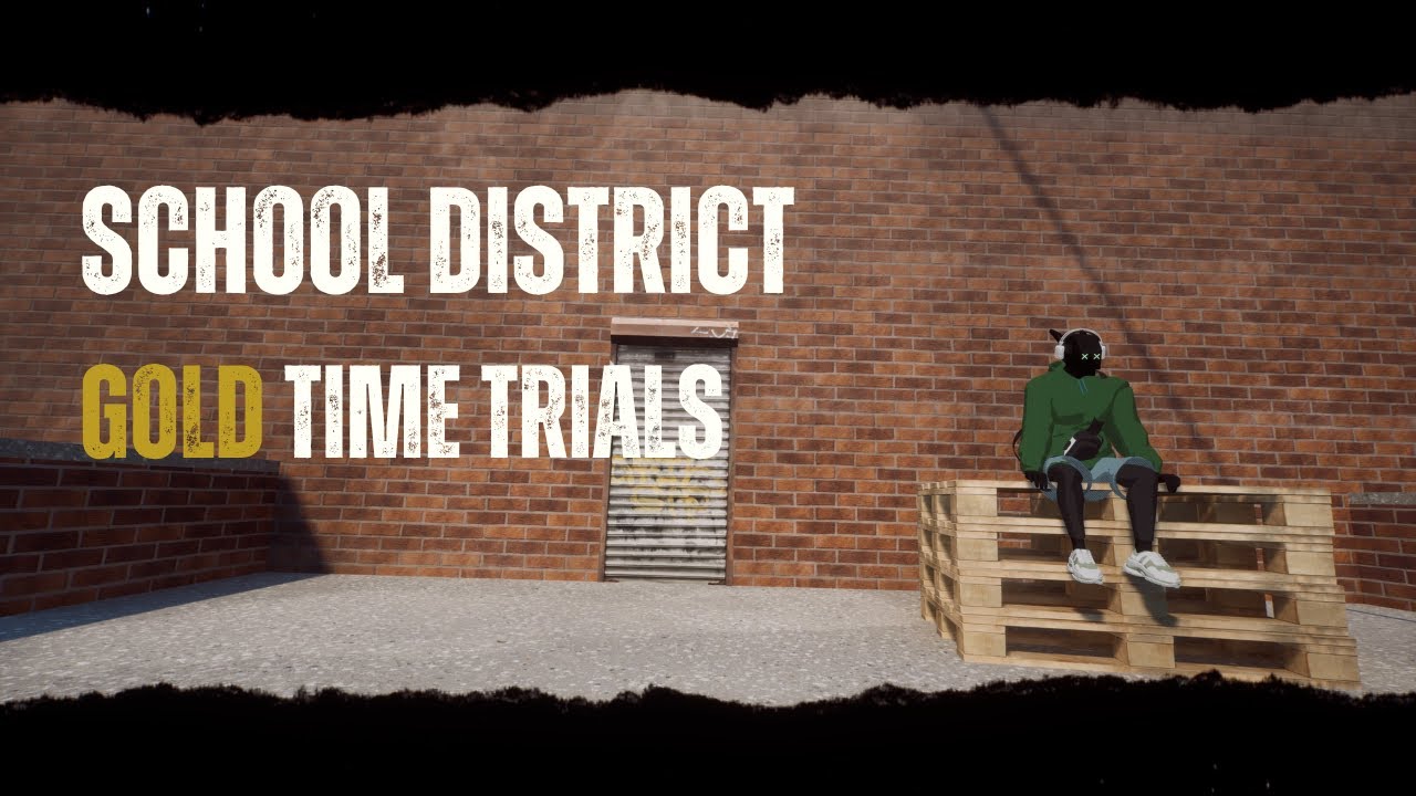 School District Time Trials Gold - Rooftops and alleys