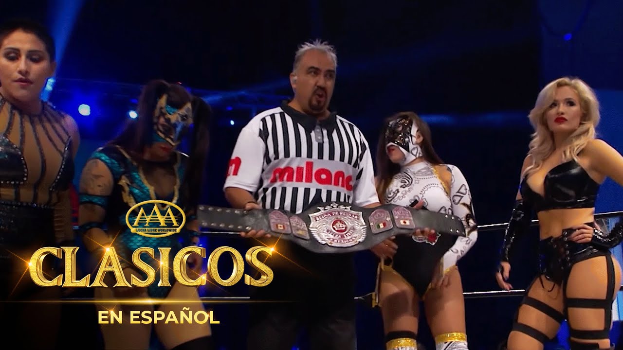 LUCHA COMPLETA: Faby Apache vs. Star Fire vs. Keyra vs. Scarlett Bordeaux | H&eacute;roes Inmortales