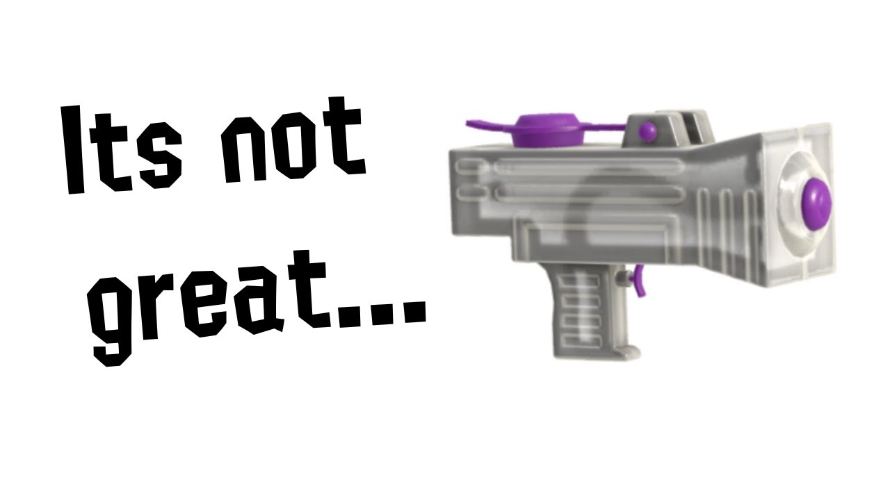 Why does NO ONE Play the Splattershot Jr?
