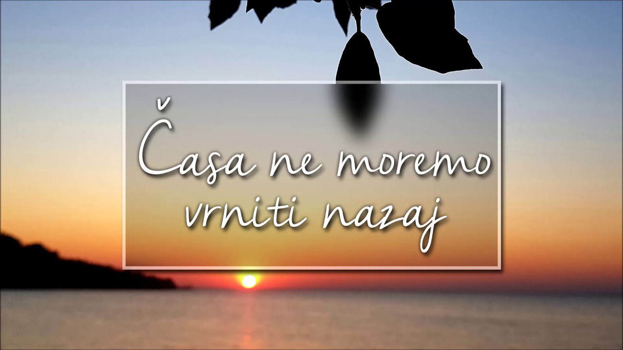 Časa ne moremo vrniti nazaj