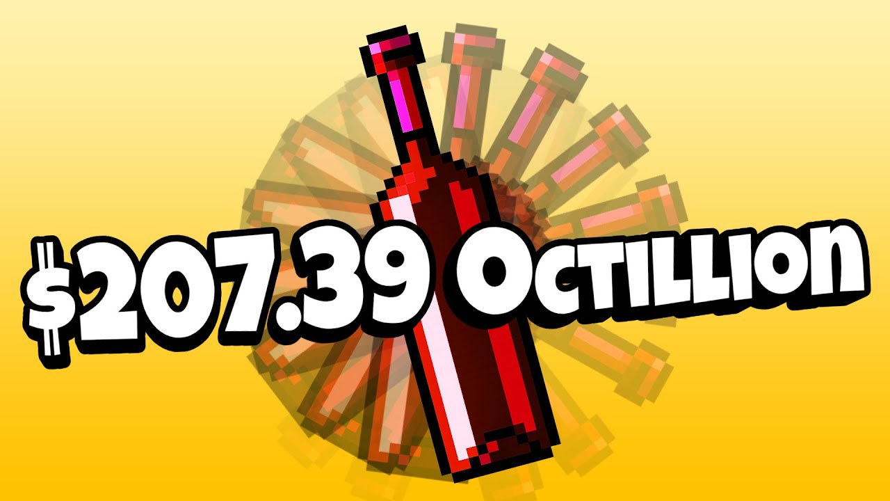 I Earned $207,000,000,000,000,000,000,000,000,000 With Bottle Flips
