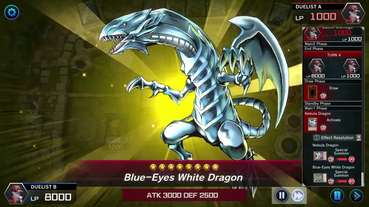 Halqadon Tenyi Link Spam vs Blue Eyes Master Duel G 1244