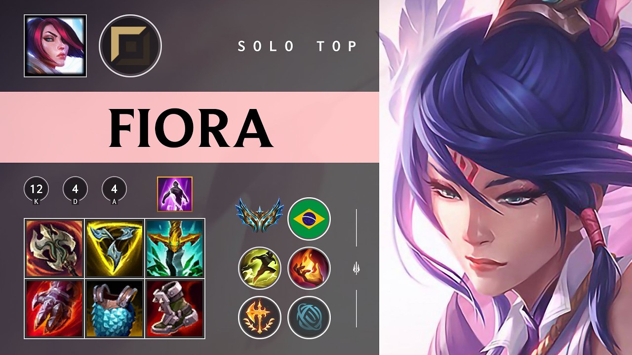 Fiora Top vs K'Sante - BR Challenger Patch 26.02