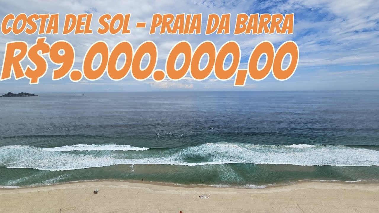 LUXO E EXCLUSIVIDADE A VENDA NA PRAIA DA BARRA - COSTA DEL SOL NA PRAIA DA BARRA - 9 MILHÕES