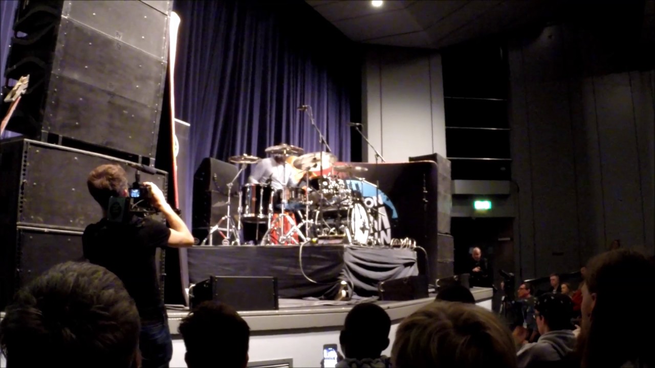 Larnell Lewis - Main Stage performance at the 2016 London Drum Show