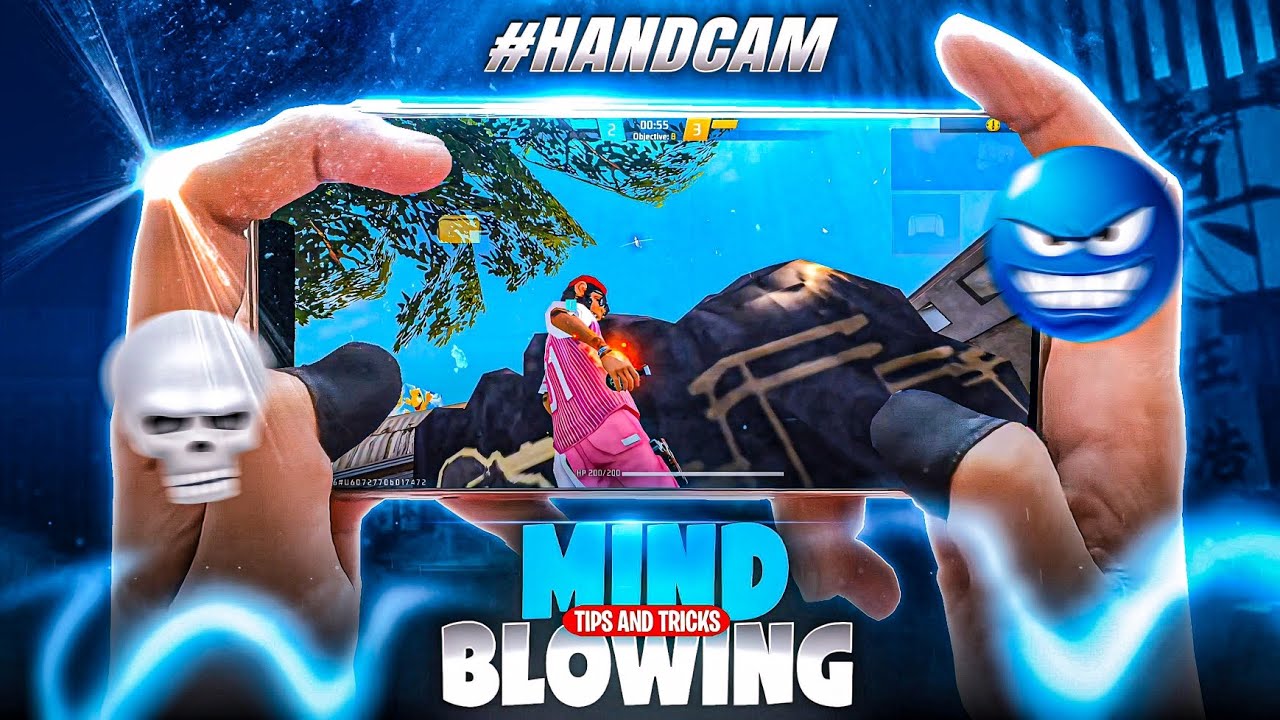 Mind Blowing Tips and Tricks With Handcam ☠️🥶 | Super Fast Movement With Emote + Opposite Gloo Wall
