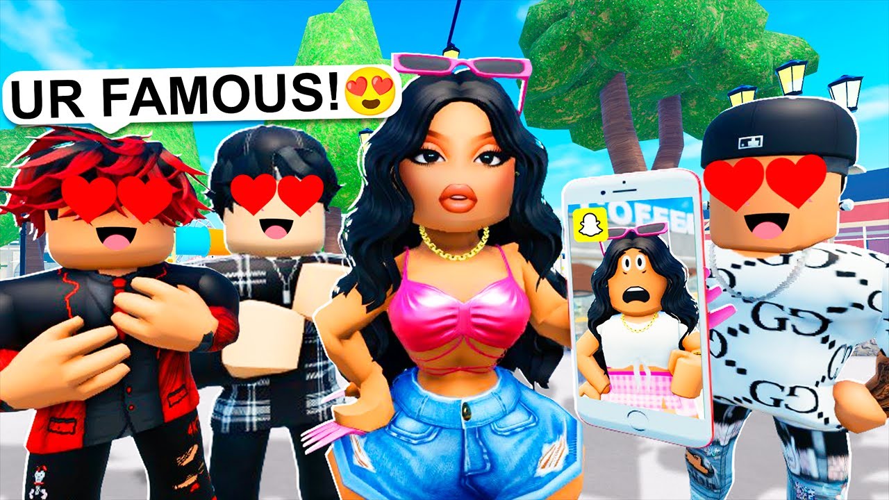 I BECAME a FAMOUS ONLINE DATER on SNAPCHAT.. (Brookhaven RP🏡)