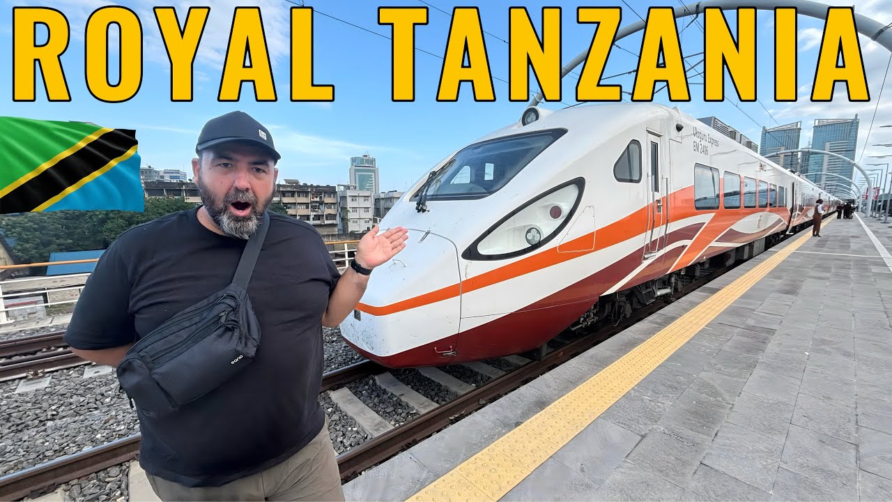 $60 ROYAL CLASS High Speed Train, Dar es Salaam to Dodoma 🇹🇿