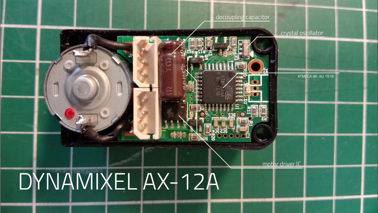 ComingApart: DYNAMIXEL AX-12A Servo Teardown