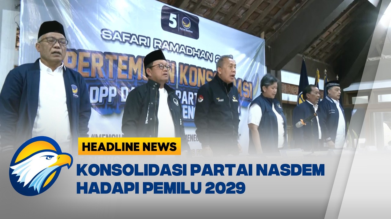 [HEADLINE NEWS, 24/02] Konsolidasi Partai Nasdem Siapkan Strategi Pemilu 2029