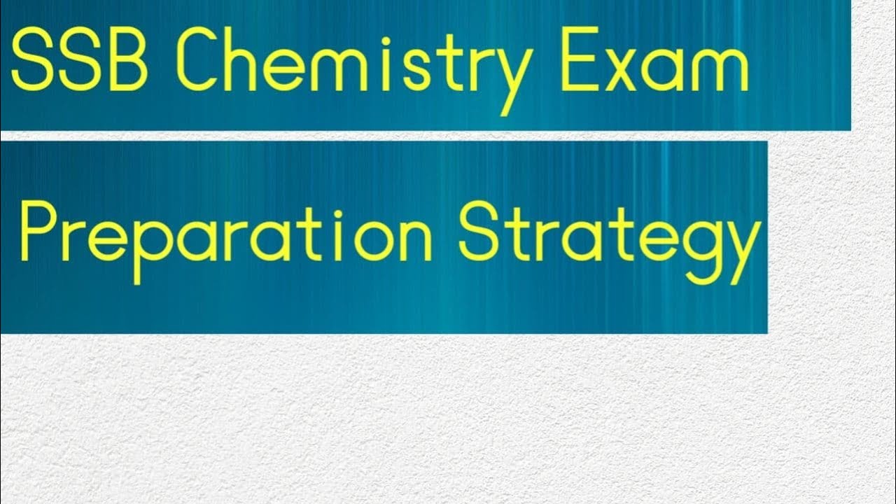 Tips to Crack SSB |OPSC Chemistry Lecture  Exam 2021| How to clear in First Attempt | AN Chemistry |
