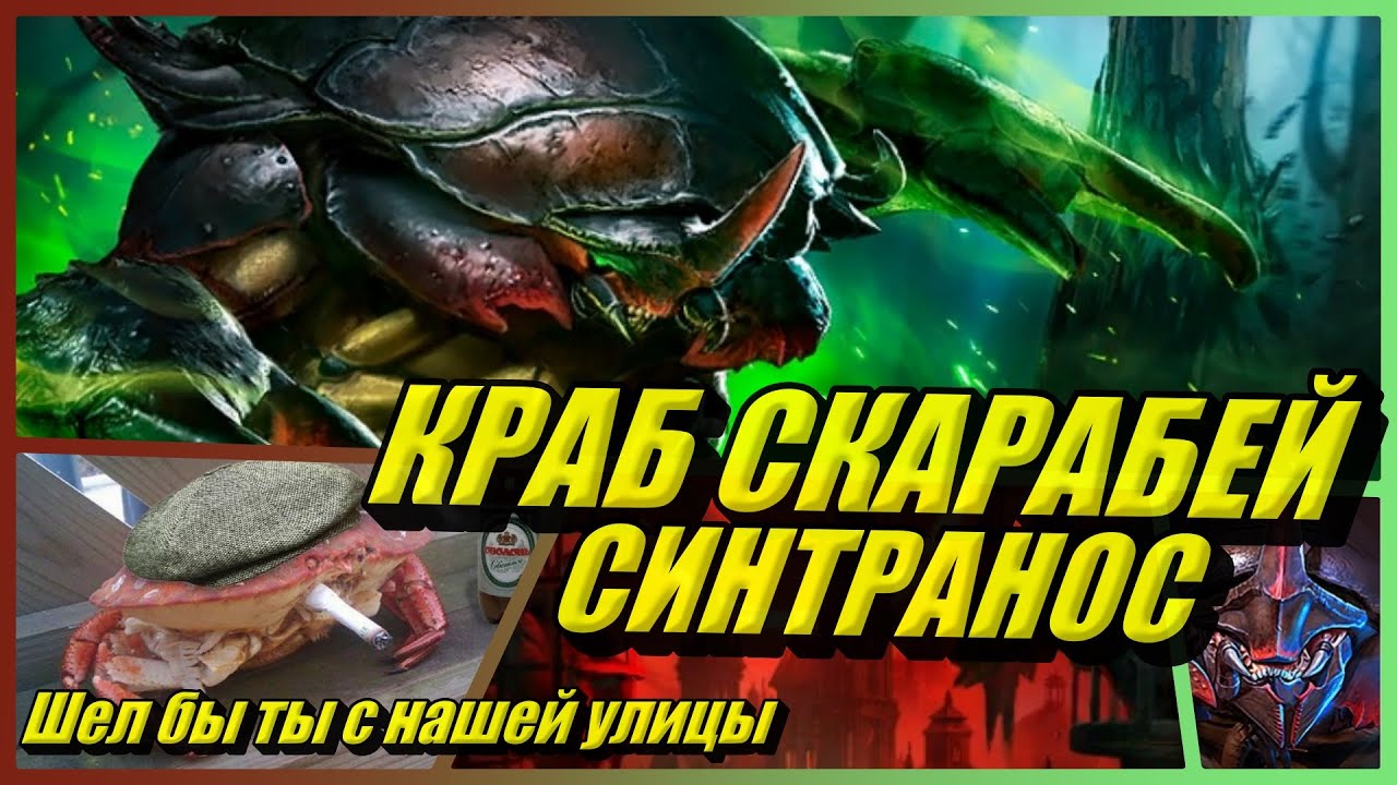 КРАБ СКАРАБЕЙ - Слишком крепкий орешек в проклятом городе? -|- RAID: Shadow Legends.