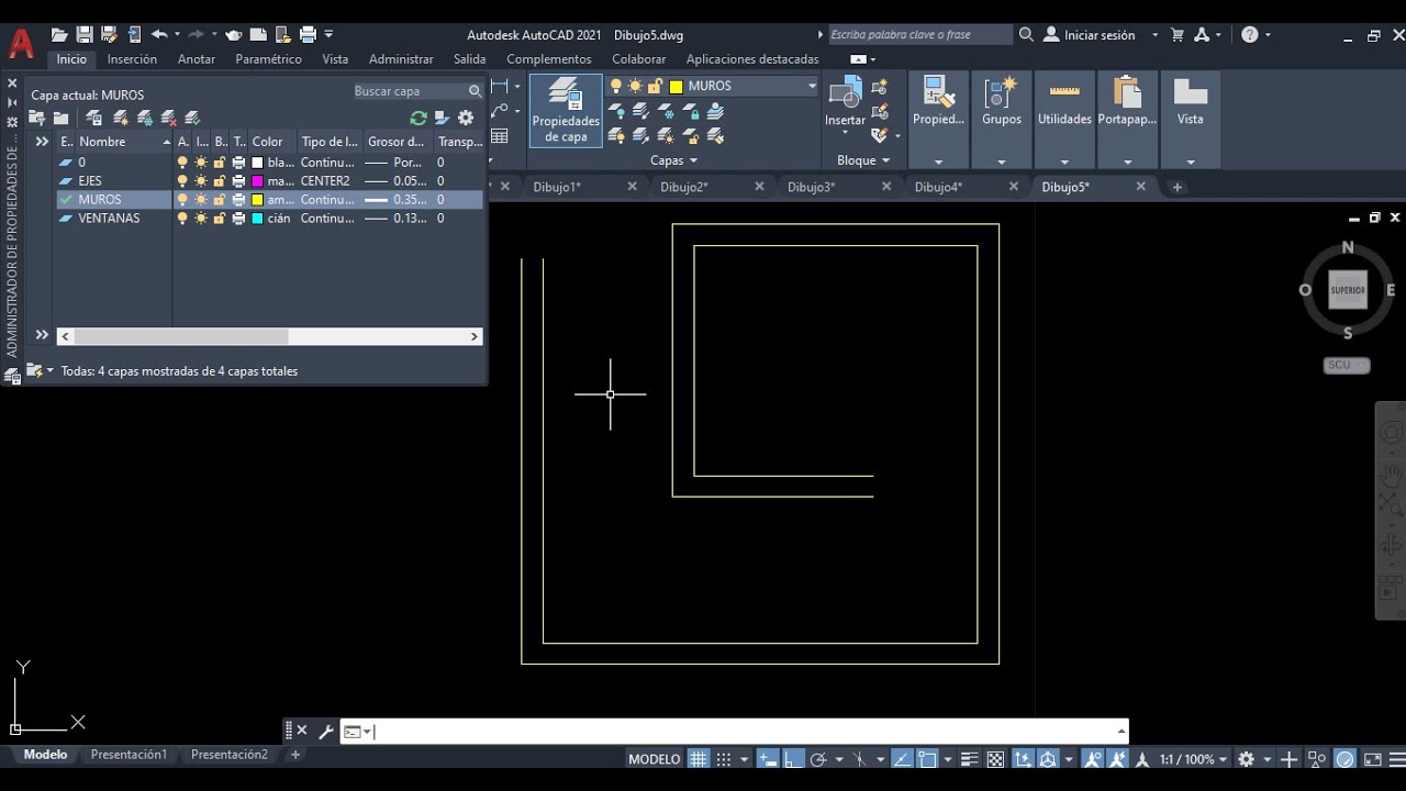 Como crear capas en AutocaD /La importancia de dibujar con capas en AutocaD