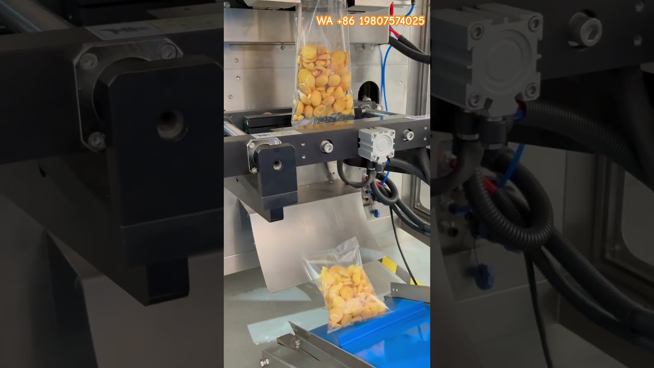 16 head multi head weigher cookie pouch packaging machine #machine #pack #factory #cookies