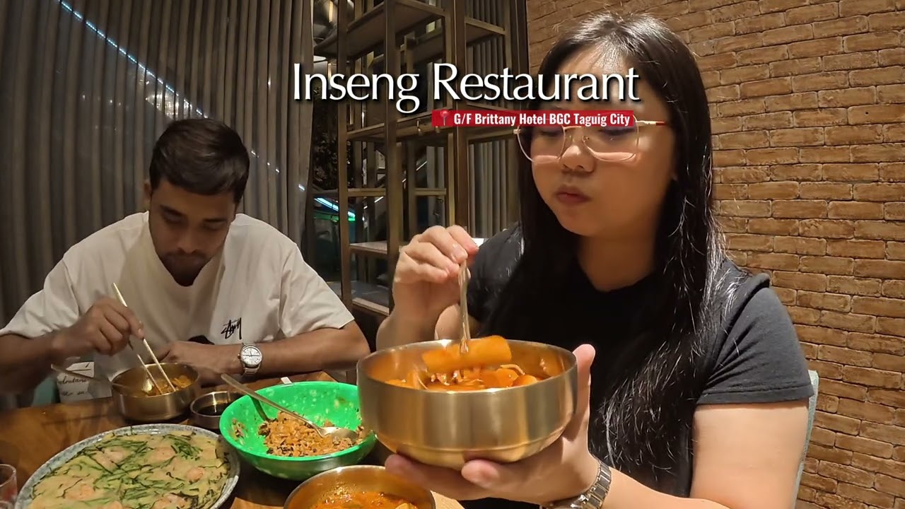 VLOG #52 - INSENG RESTAURANT | BGC Taguig