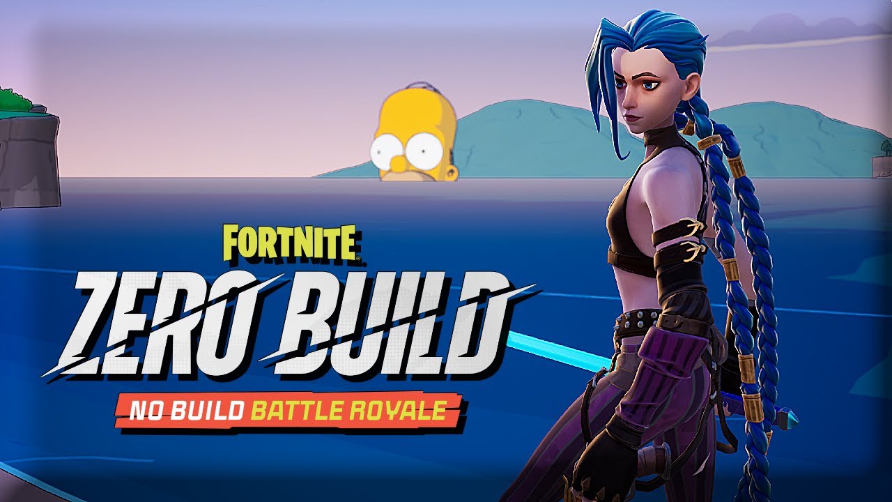 Arcane Jinx skin! Duos Zero Build, Gameplay (Fortnite Chapter 6 Season 5)